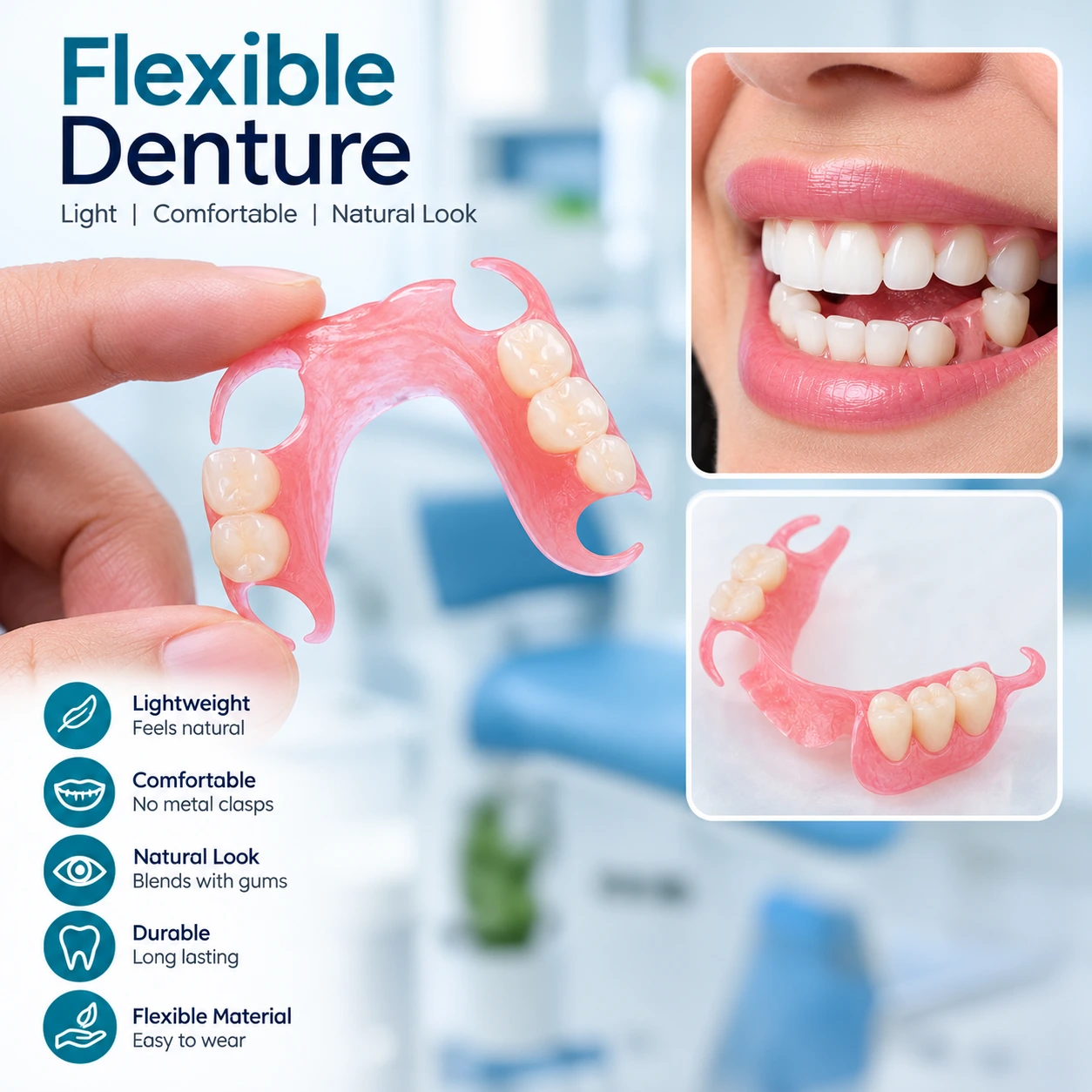 Flexible Denture